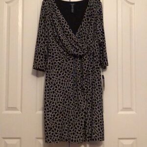 NWT Chaps 3/4 sleeve dress size 16W